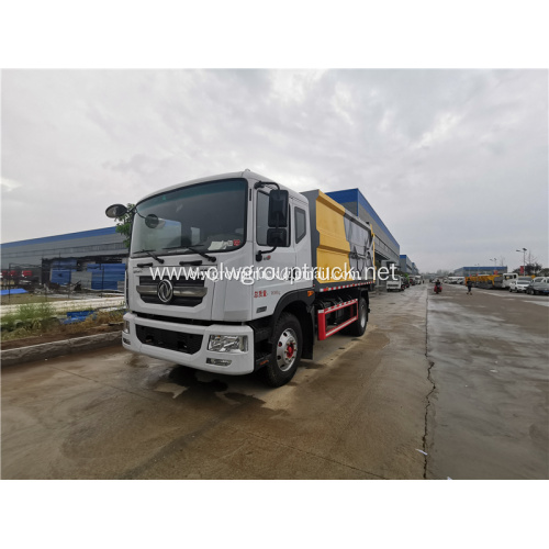 Hydraulic lifter container garbage truck